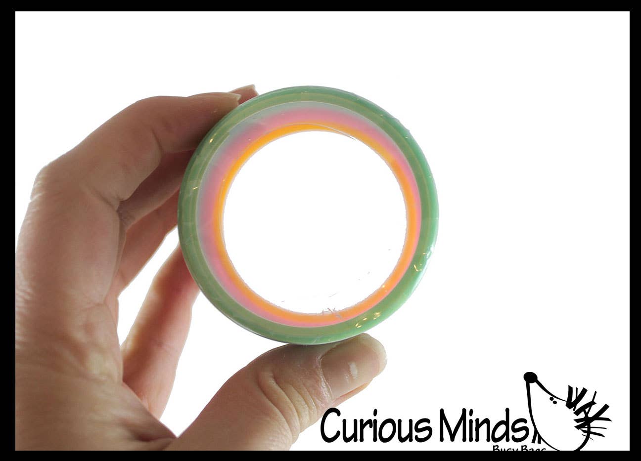 1 Rainbow Magic Spring Coil Toy - 2.2" Size - Sensory Fidget
