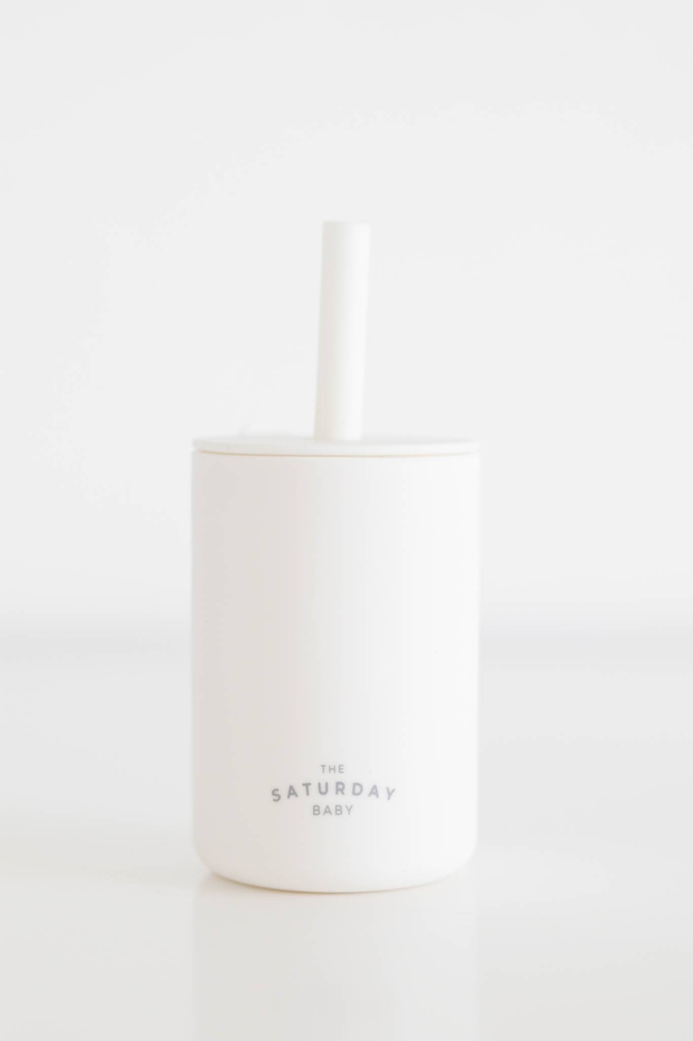 The Saturday Baby Silicone Straw Cup (baby)