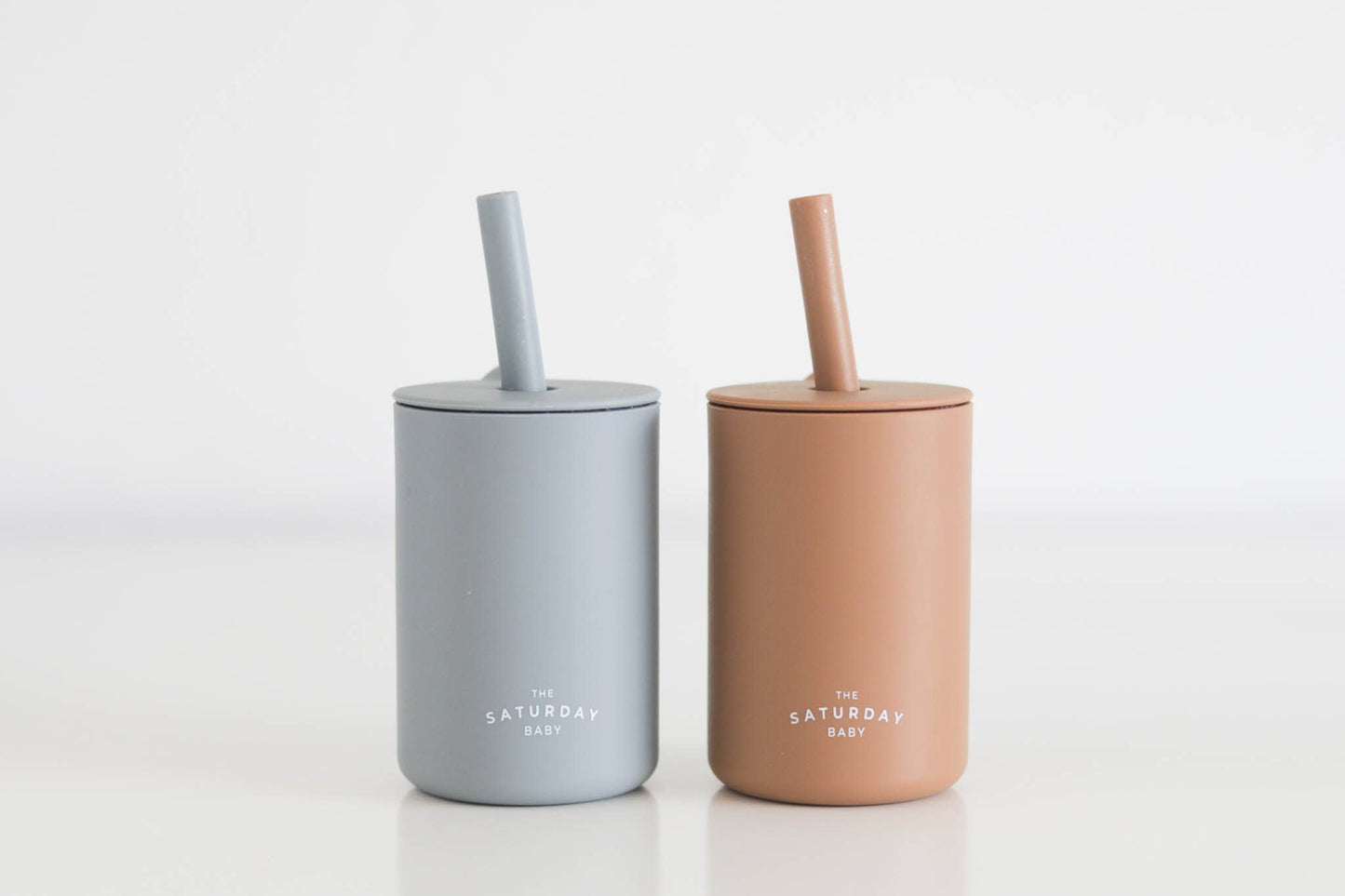 The Saturday Baby Silicone Straw Cup (baby)
