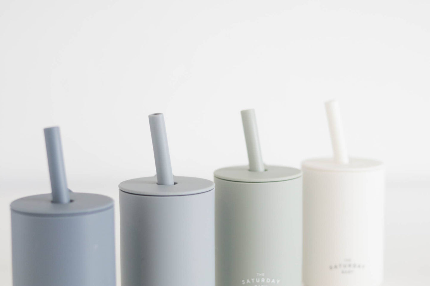 The Saturday Baby Silicone Straw Cup (baby)