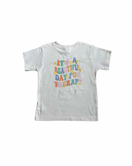 Kids It's a Beautiful Day for Therapy T-Shirt