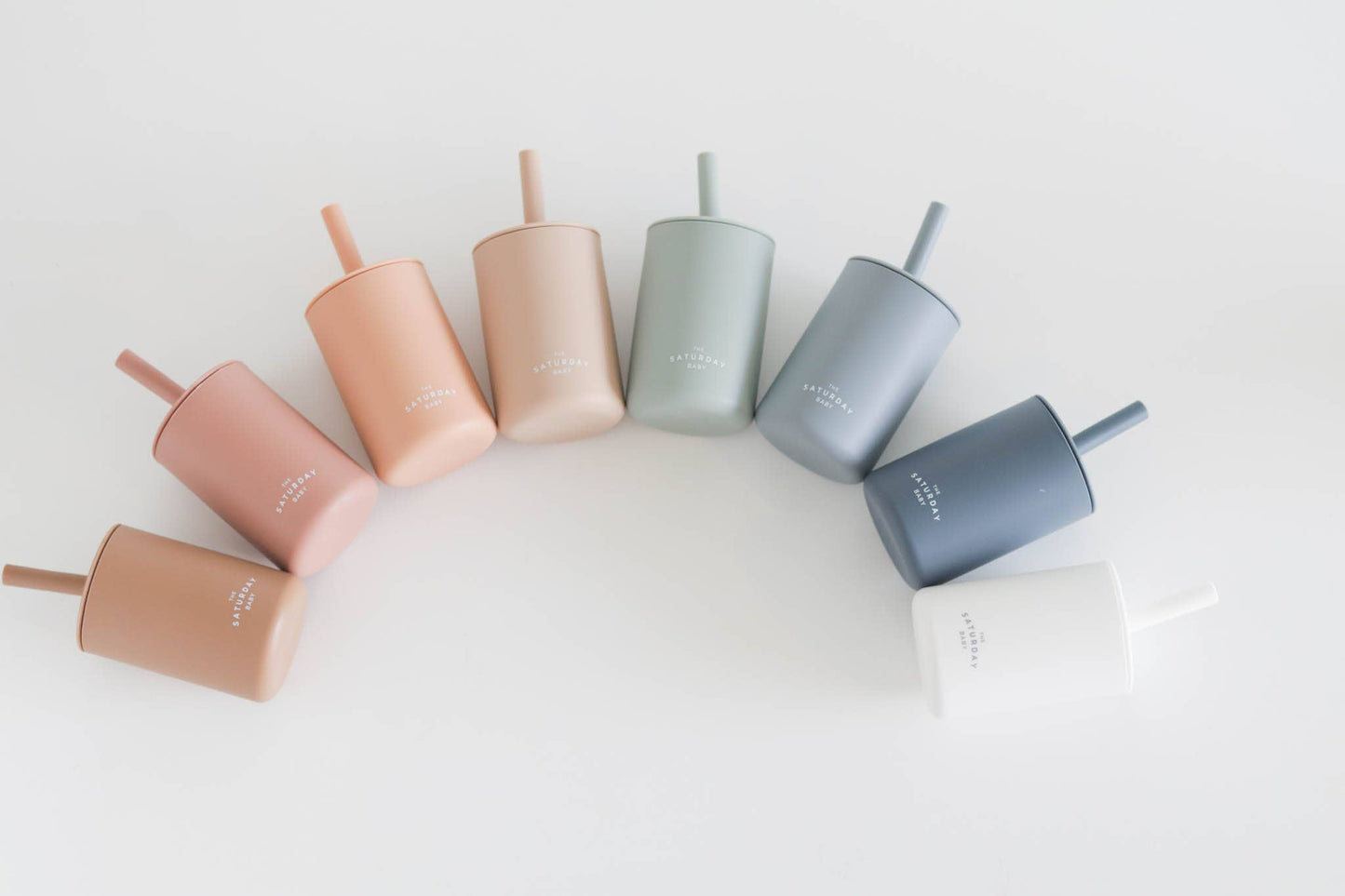 The Saturday Baby Silicone Straw Cup (baby)
