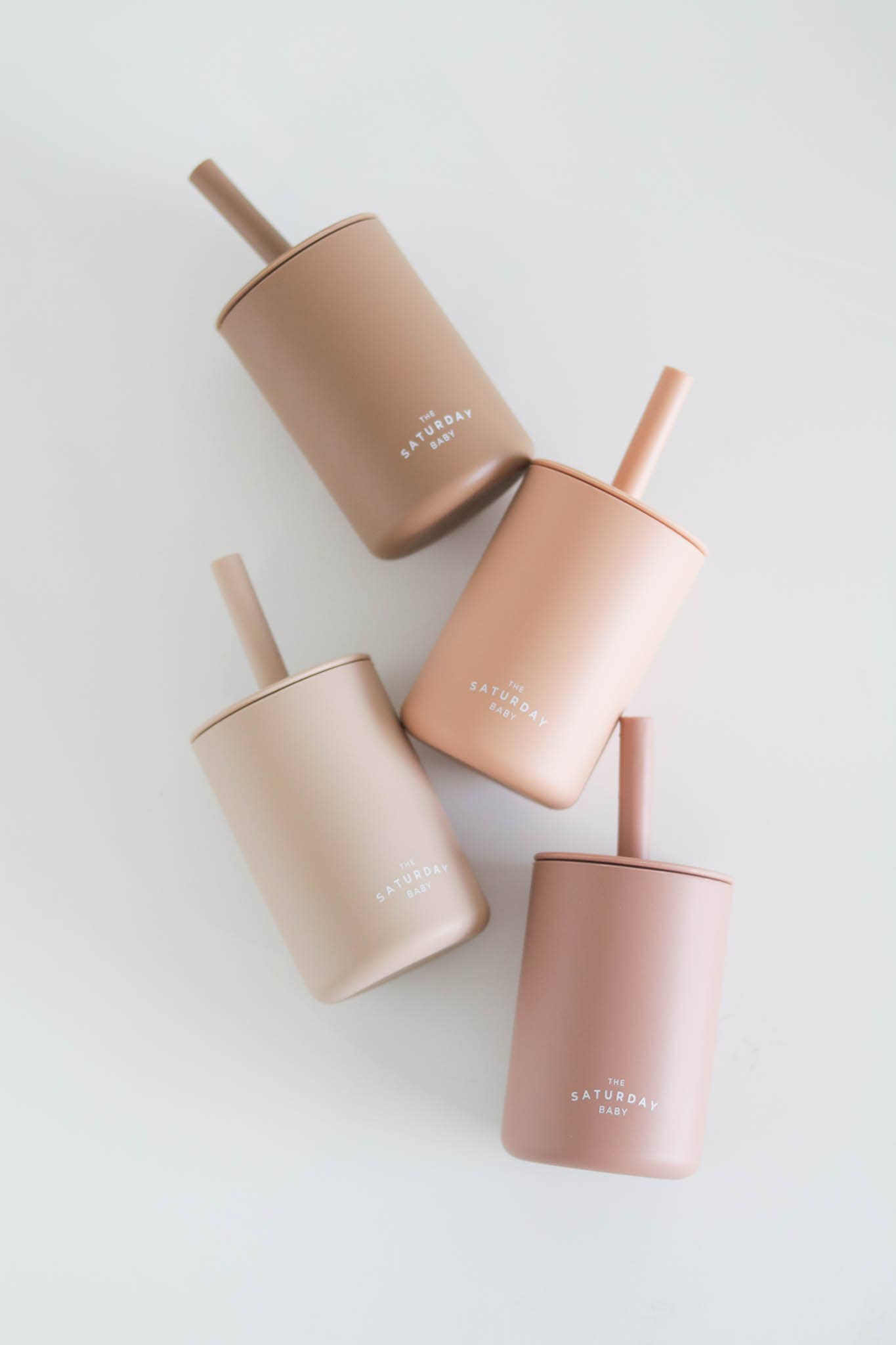 The Saturday Baby Silicone Straw Cup (baby)